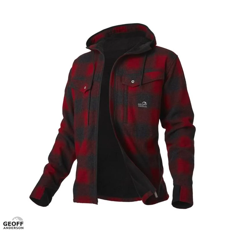 Geoff Anderson Ezmar Hoodie Red M kapucnis pulóver