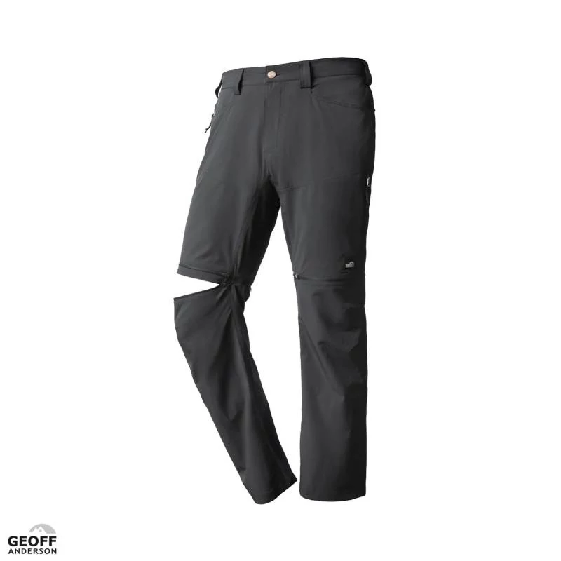 Geoff Anderson ZipZone Light Black Pants S nadrág