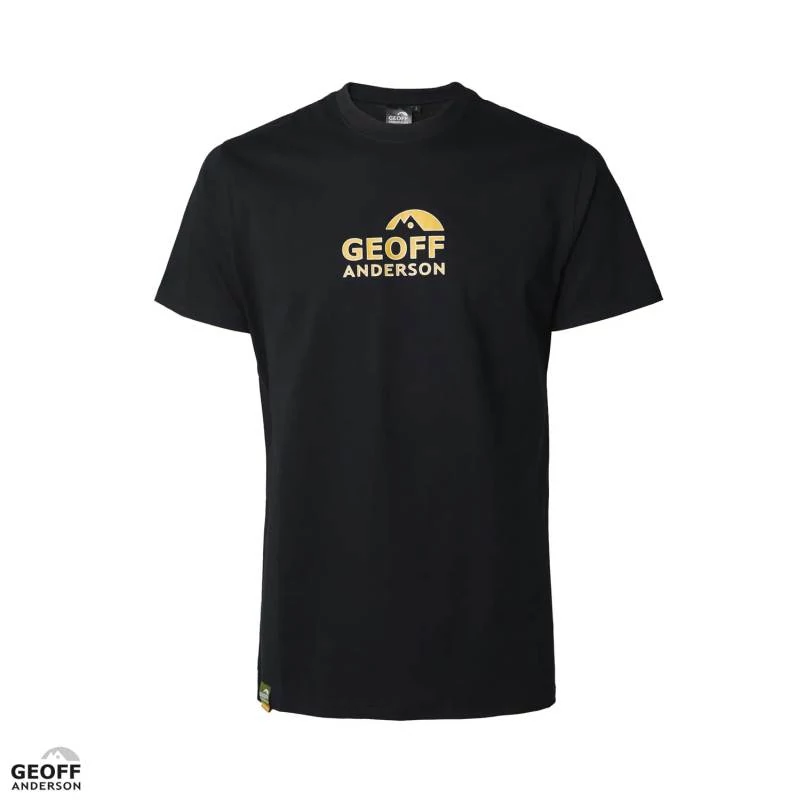 Geoff Anderson Organic Tee Orange Chest Black XXL póló