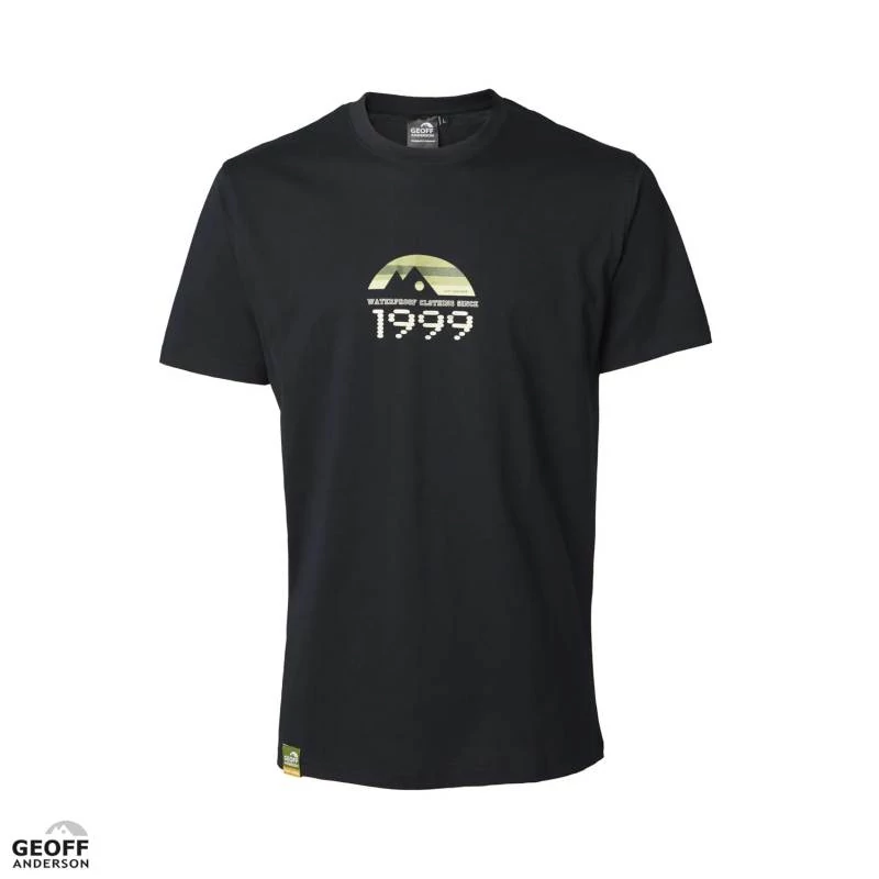 Geoff Anderson Organic Tee Retro 1999 Black XL póló