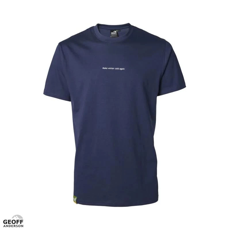 Geoff Anderson Organic Tee Winter Navi XL póló