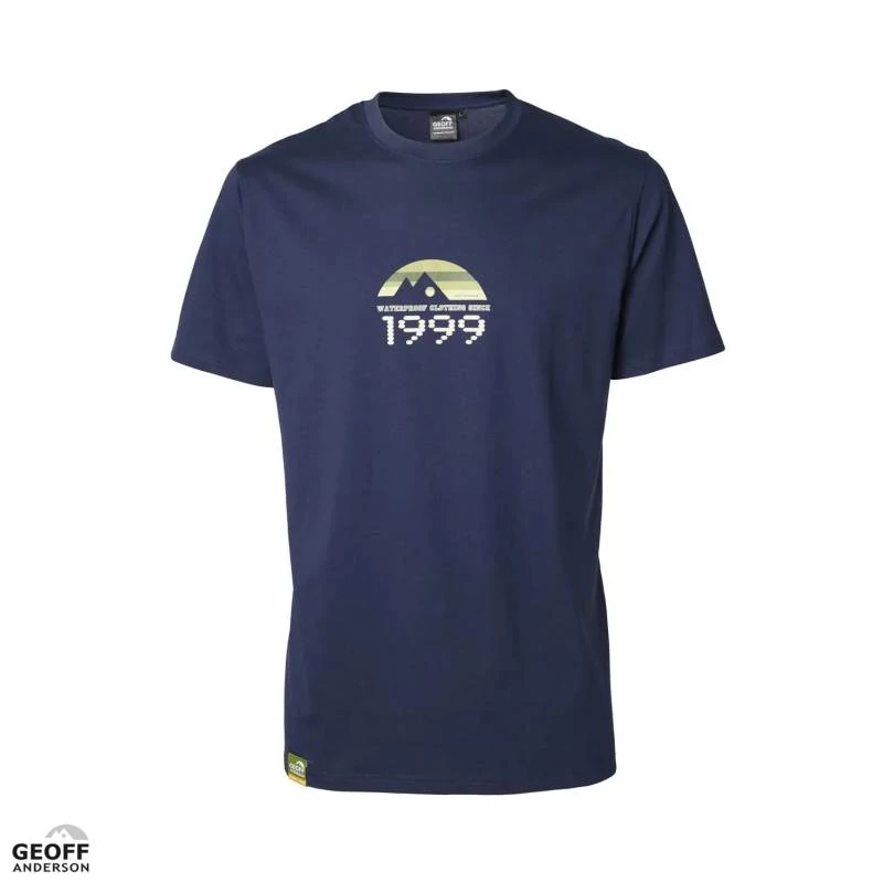Geoff Anderson Organic Tee Retro 1999 Navi XXXXL póló