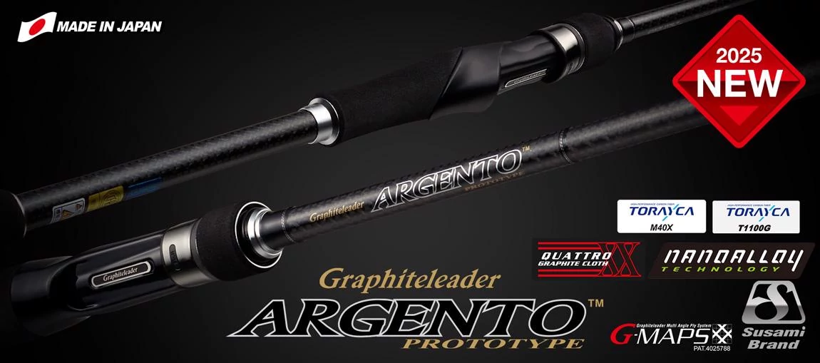 Graphiteleader Argento Prototype 25Gargps-702ML/M 2.13m R-Fast Max 40g pergető bot