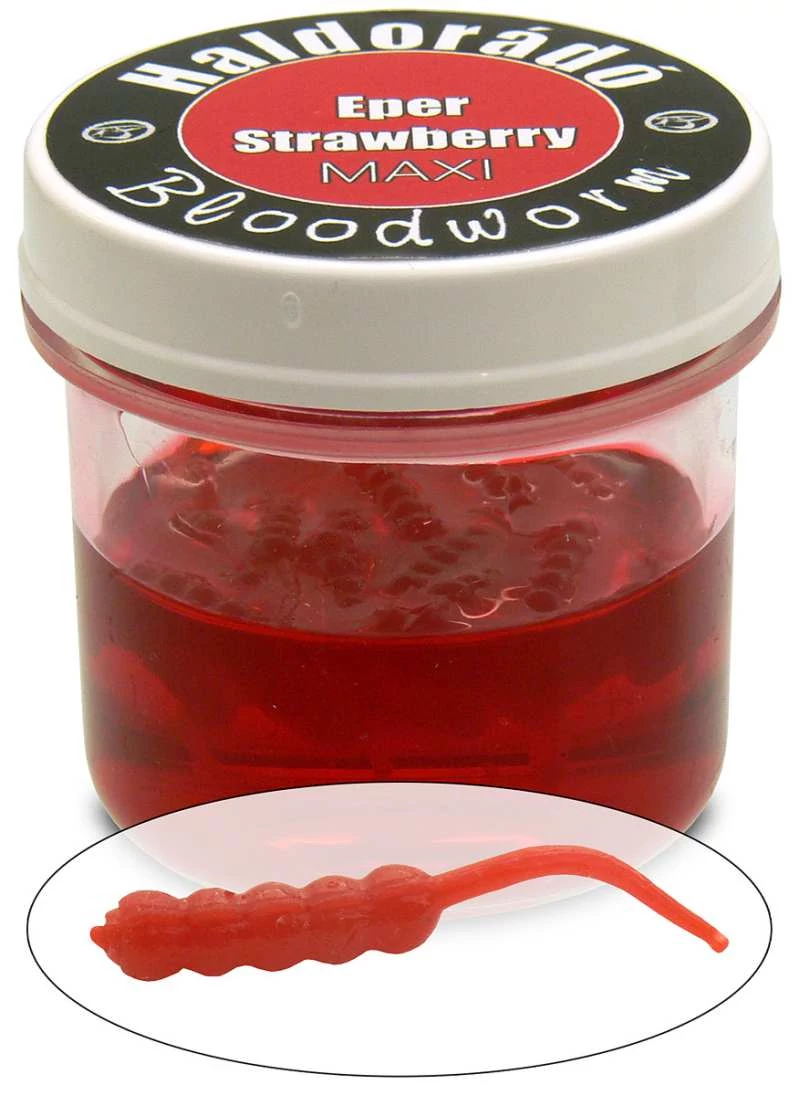 Haldorádó Bloodworm Maxi - Eper 30db