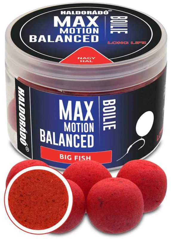 Haldorádó MAX MOTION Boilie Balanced 20 mm - Nagy Hal 70g