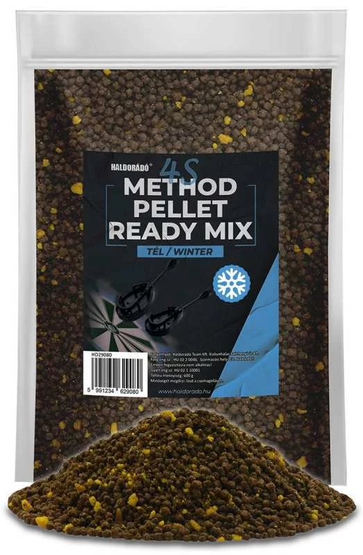 Haldorádó 4S Method Pellet Ready Mix - Tél 600g
