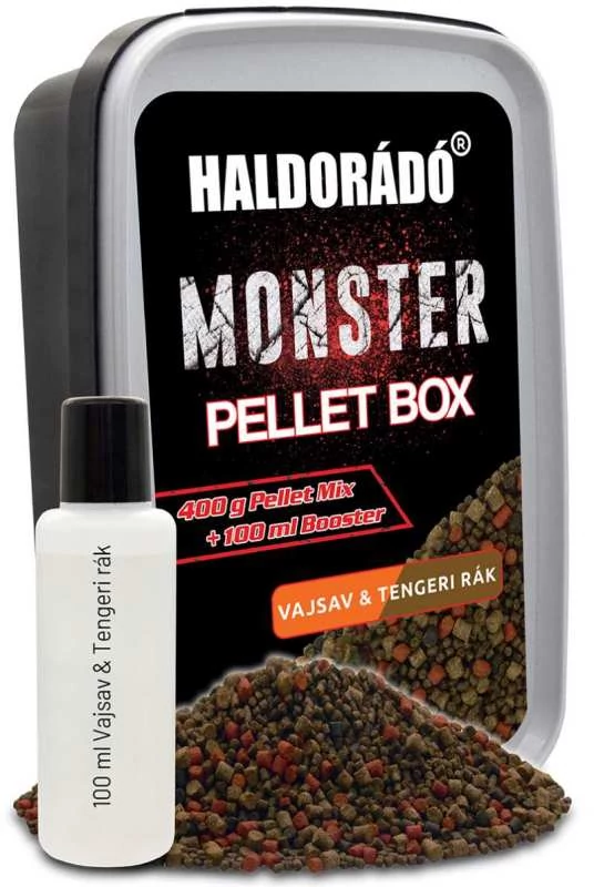 Haldorádó MONSTER Pellet Box - Vajsav & Tengeri Rák 400g