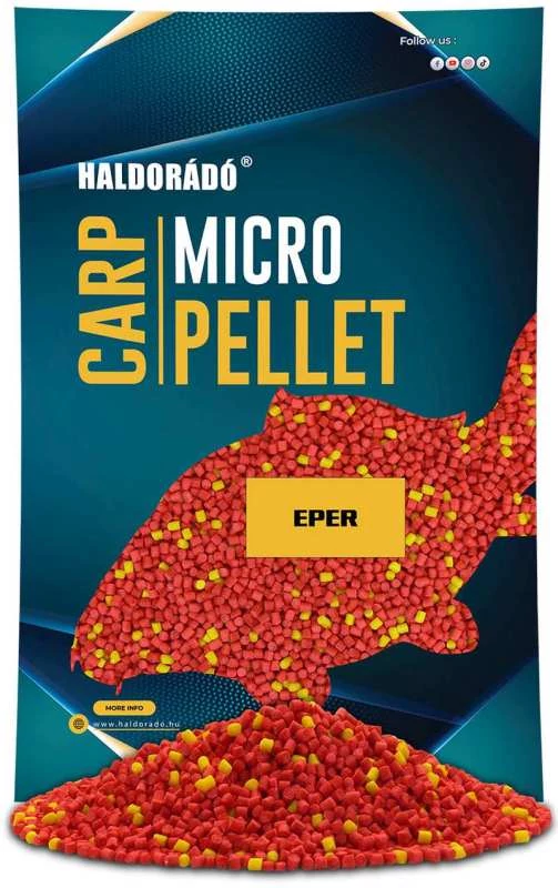 Haldorádó Carp Micro Pellet - Eper 600g