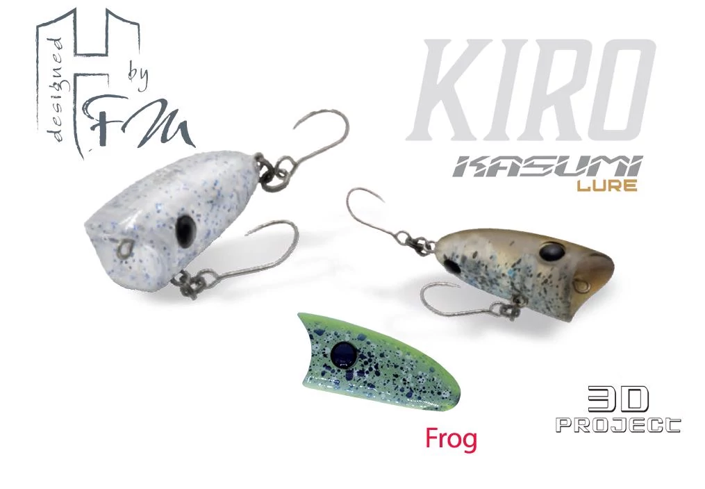 Herakles Popper Area Kiro F 2,7cm 1,8g Frog wobbler