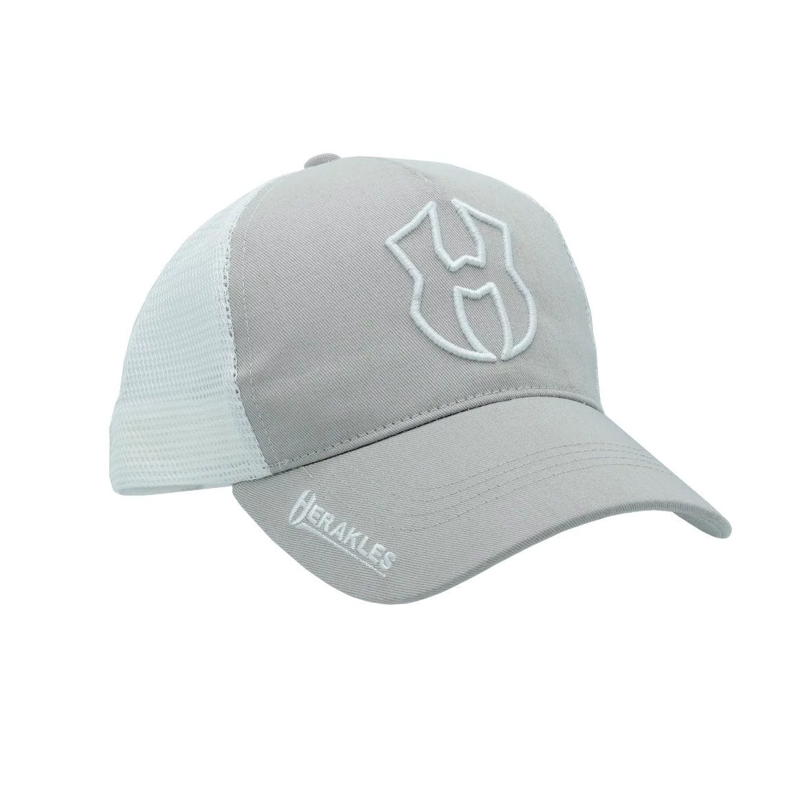 Herakles Light Grey Mesh Trucker Cap sapka