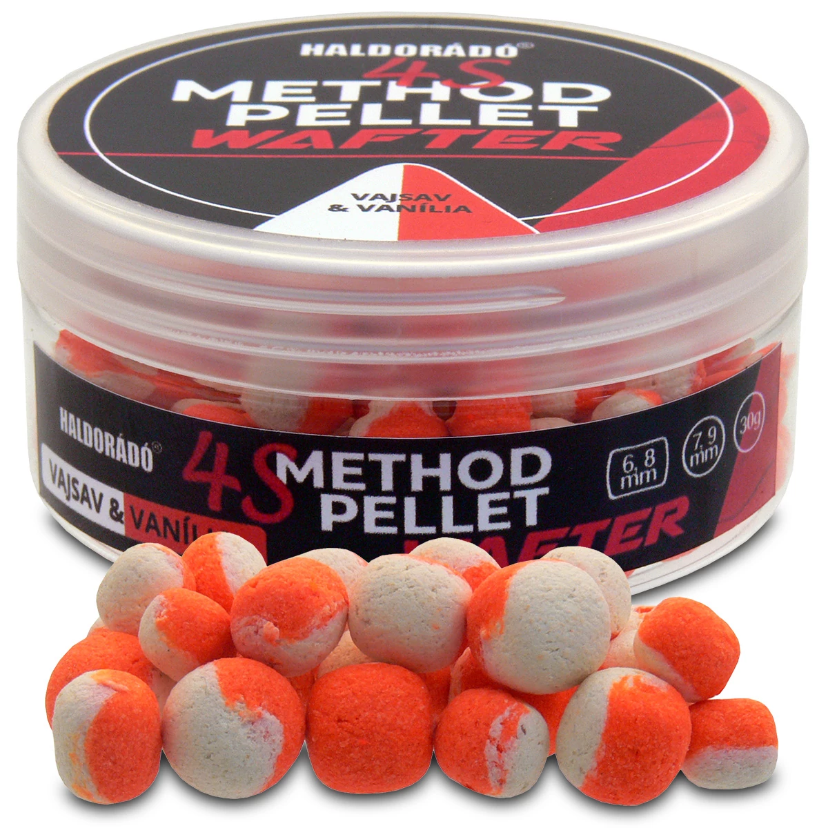 Haldorádó 4S Method Pellet Wafter 6, 8 mm - Vajsav & Vanília 30g