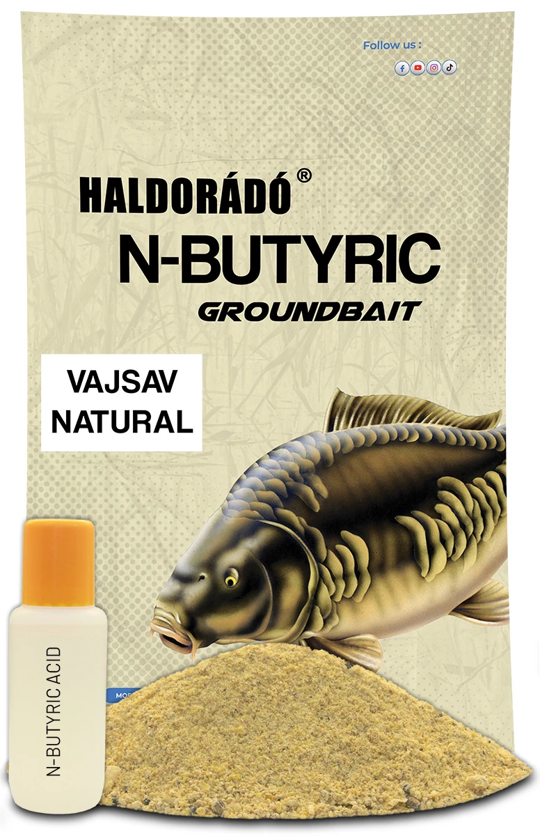 Haldorádó N-Butyric Groundbait - Vajsav Natural 800g