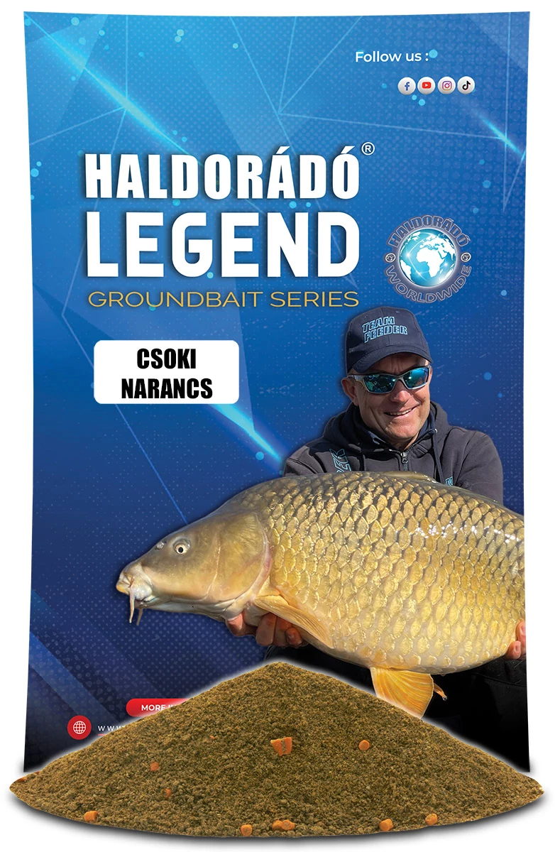 Haldorádó LEGEND Groundbait - Csoki Narancs 800g