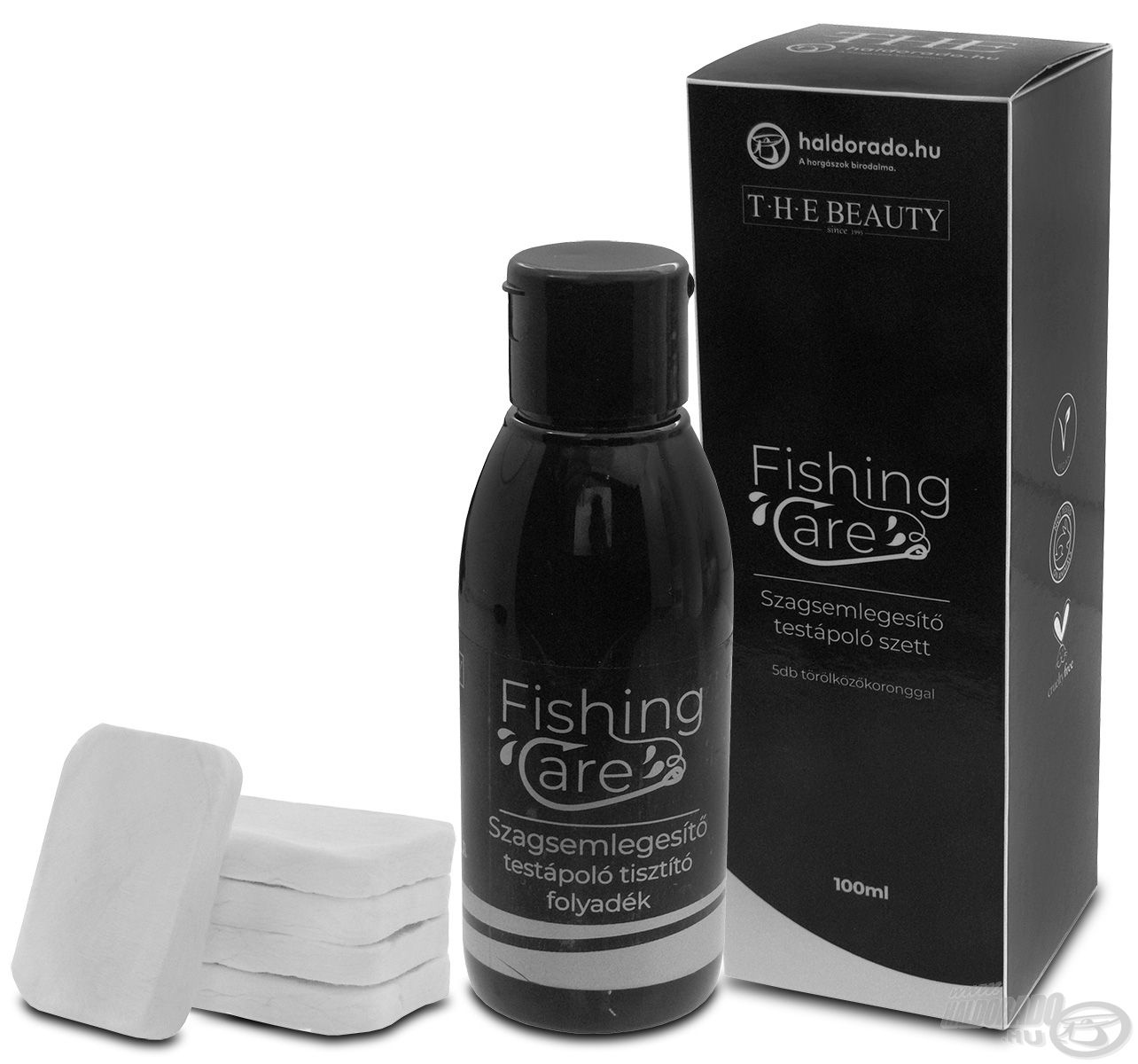 Haldorádó Fishing Care - Szagsemlegesítő testápló szett