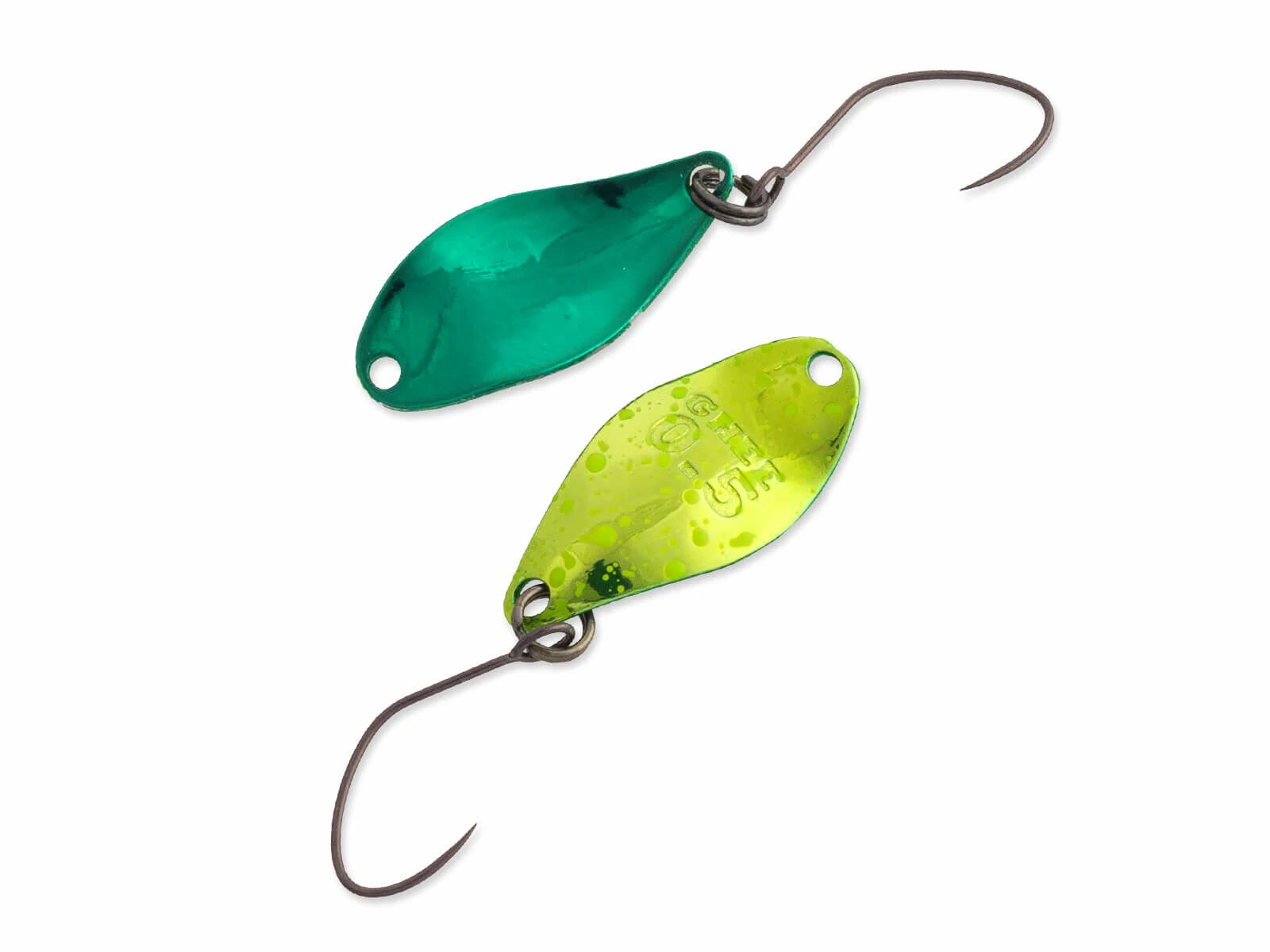Nories Masukuroto Ghee 20mm 0.5g #091 kanál villantó (Chartreuse Green)