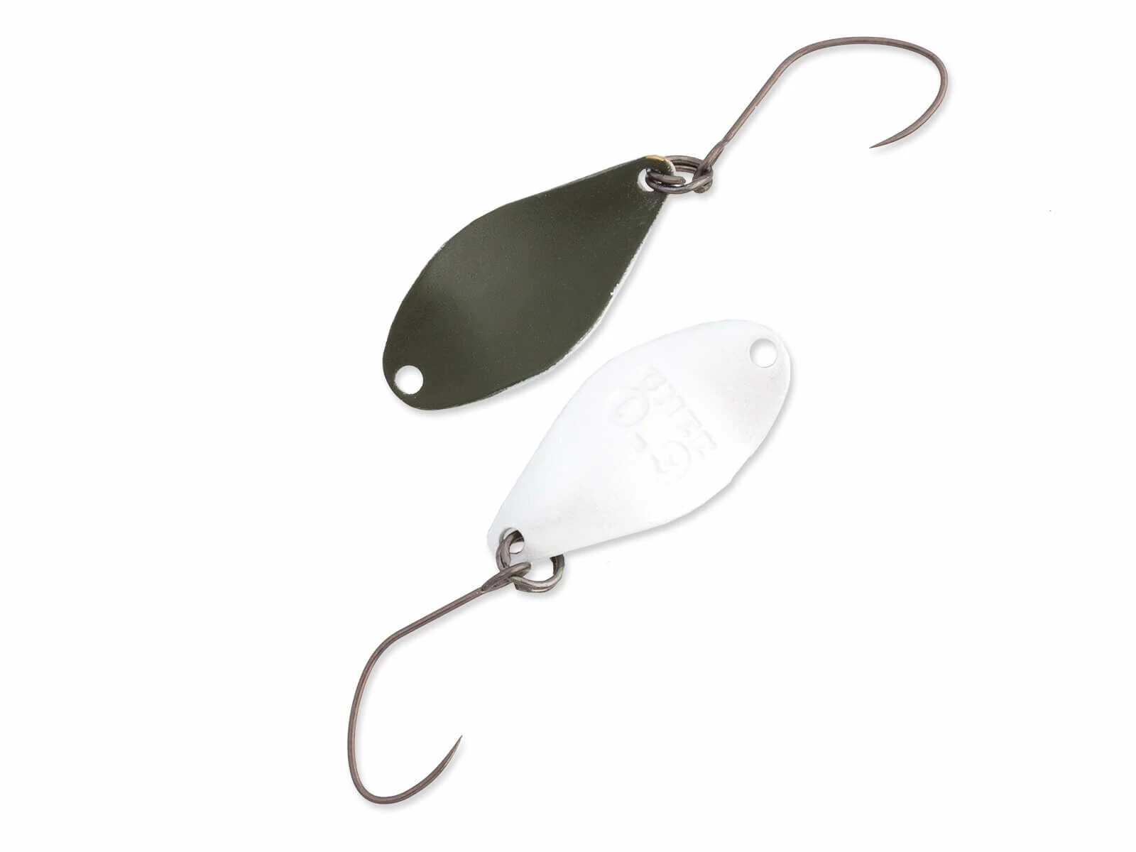Nories Masukuroto Ghee 20mm 0.9g #015 kanál villantó (Weiss / Schwarz)