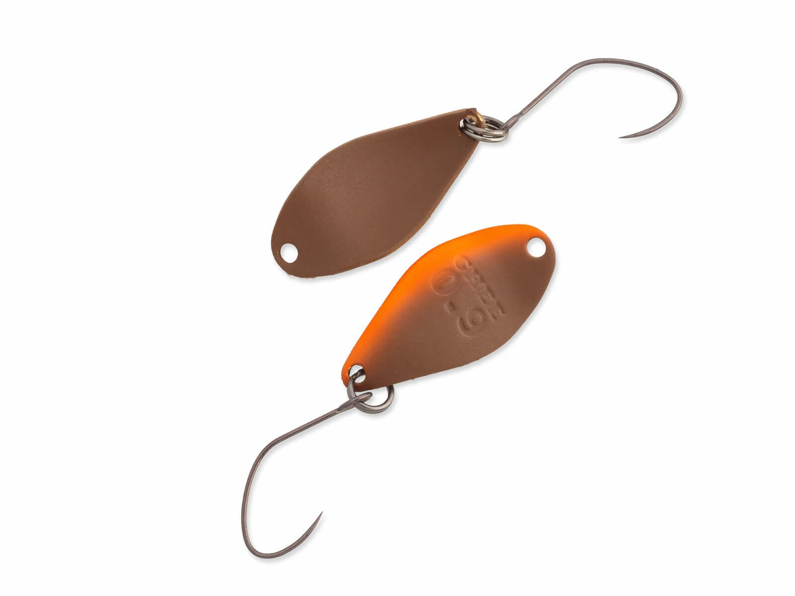 Nories Masukuroto Ghee 20mm 0.9g #027 kanál villantó (Braun / Orange)