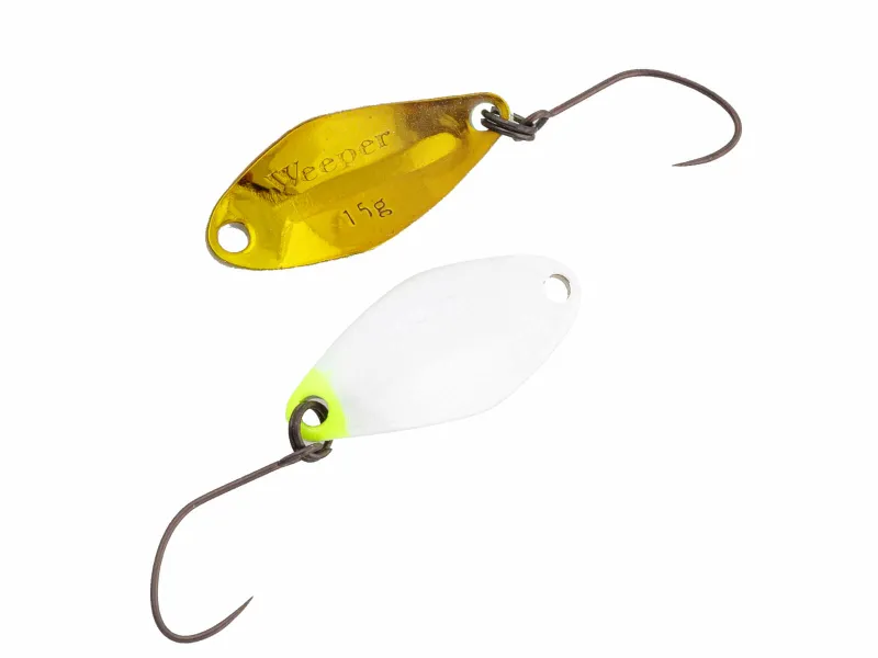 Nories Masukuroto Weeper 1,2g #097 (fehér-arany) kanál villantó
