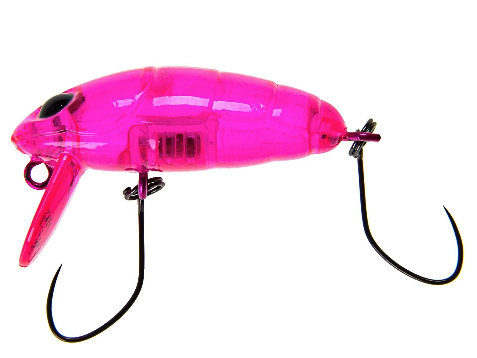 Nories Crankin Pupa Shallow wobbler 35mm 2,6g (270) Clear Pink