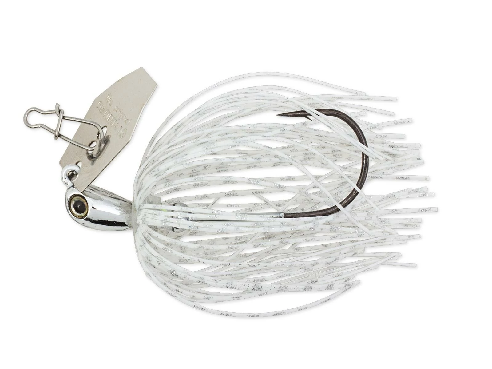 Z-Man Chatter Bait Micro 3,5g 63mm White, szoknyás jig fej