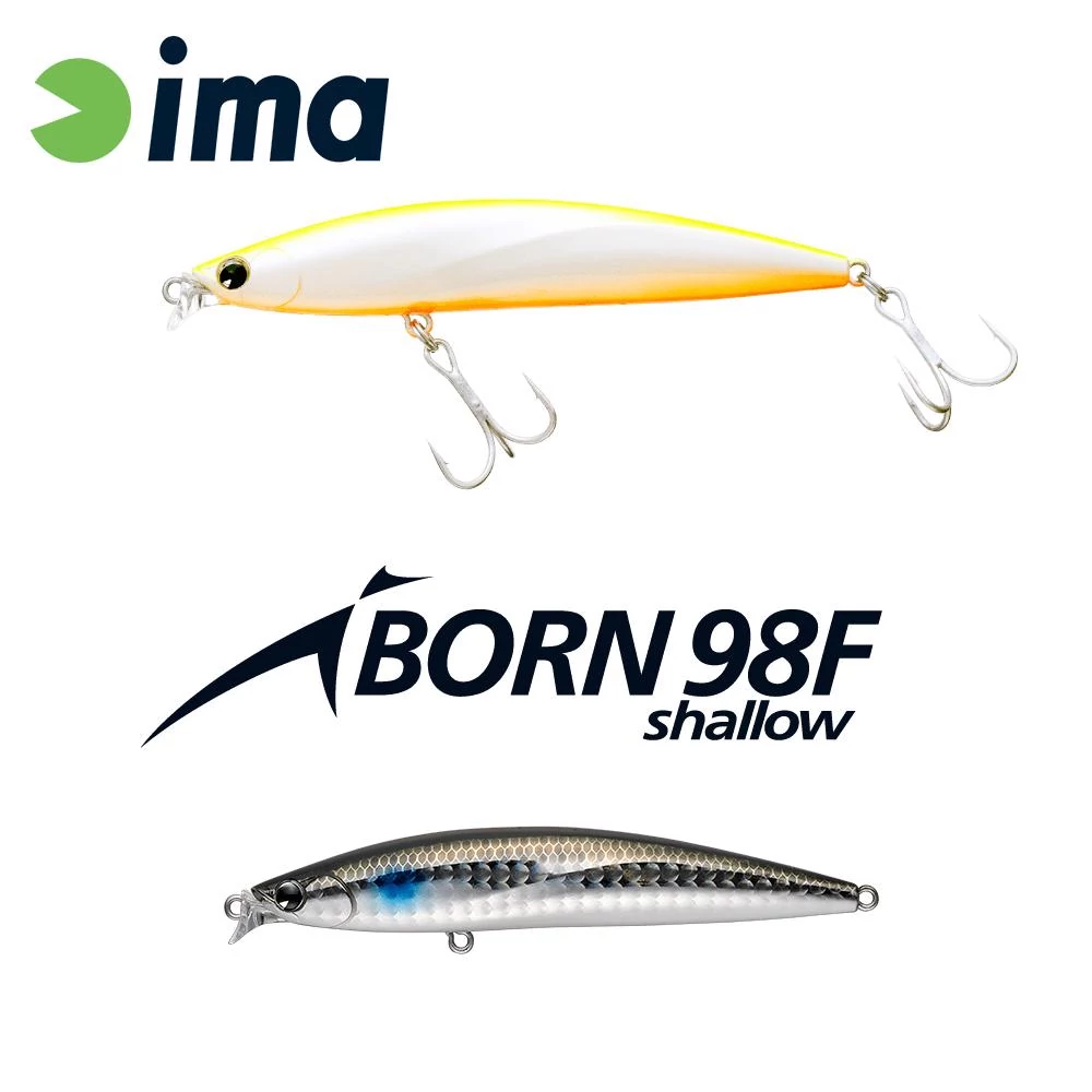 Ima Iborn 98F Shallow 98mm 13g 006 Mullet wobbler