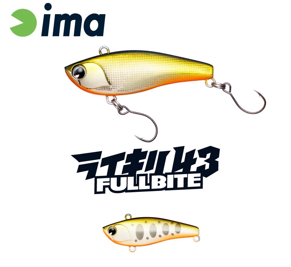 Ima Raikiri 43 Fullbite 43mm 2,5g 008 Pearl Trout wobbler