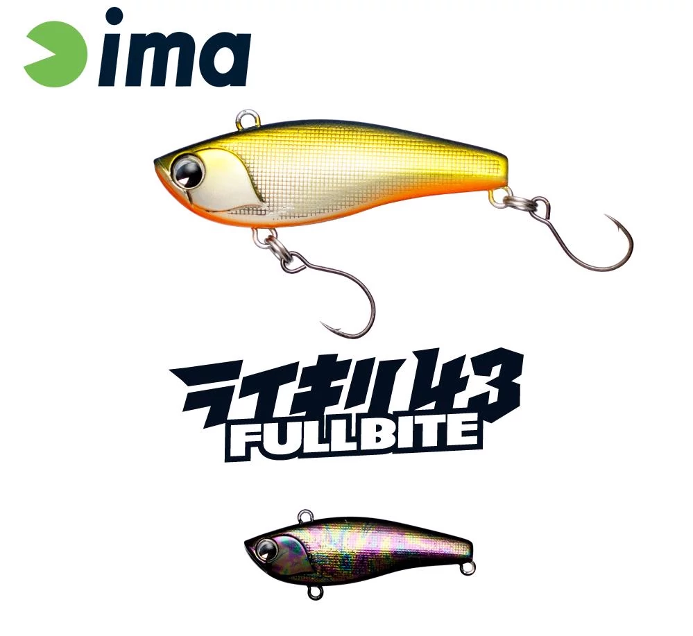 Ima Raikiri 43 Fullbite 43mm 2,5g 009 Titanium Black wobbler