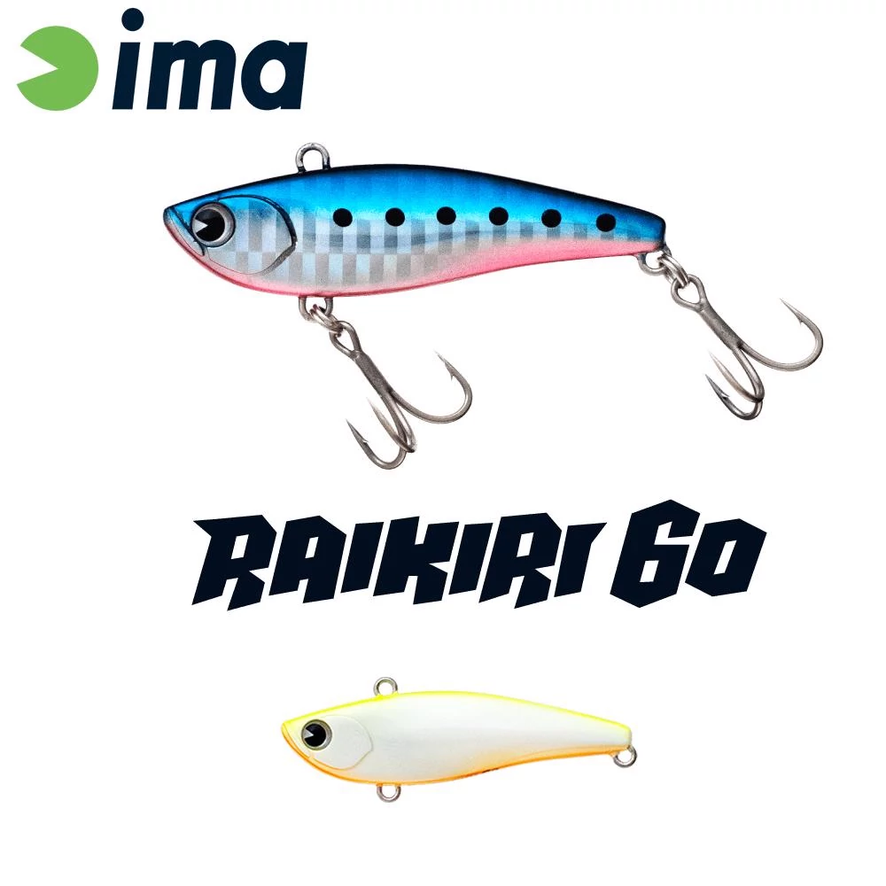 Ima Raikiri Vibration 60 60mm 11g 002 Chart Back Pearl wobbler