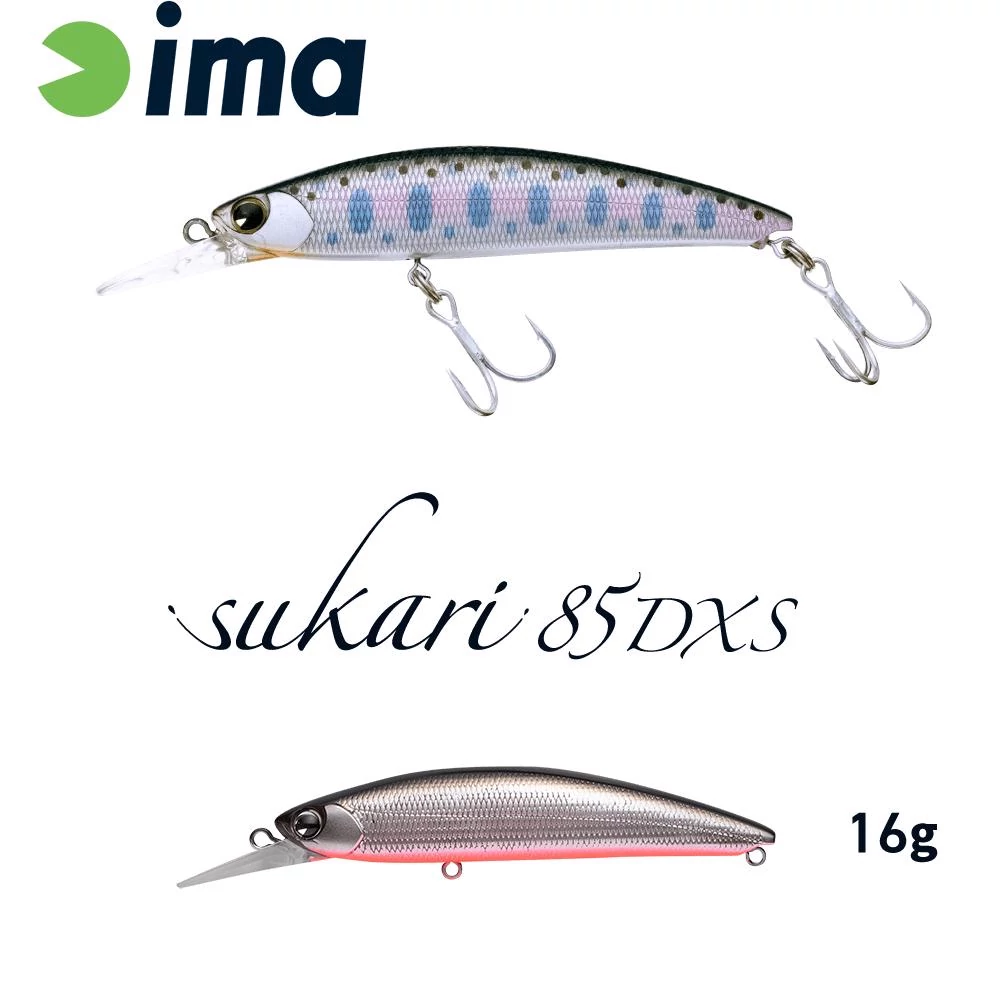 Ima Sukari 85DXS 83mm 16g 003 Silver Back wobbler