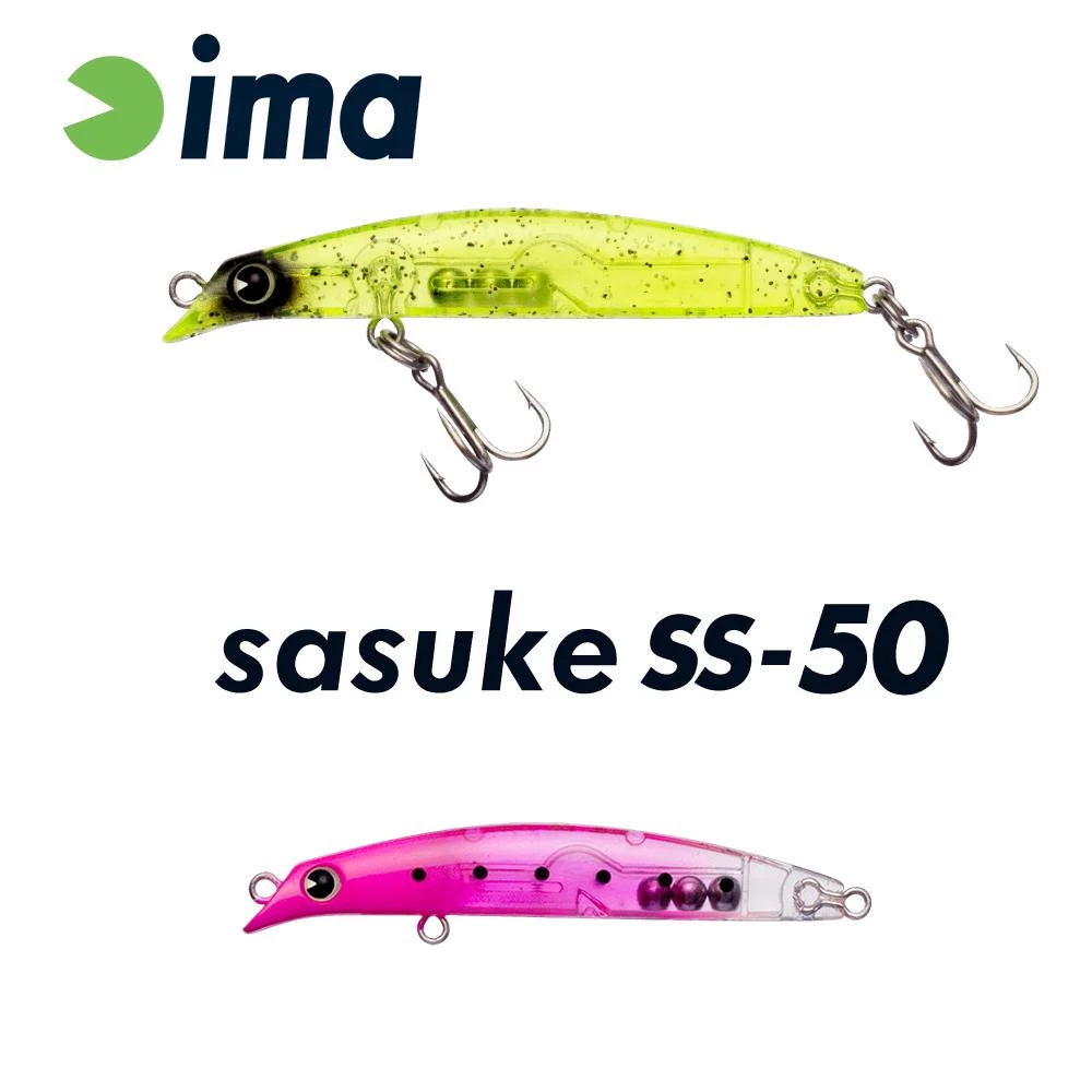 Ima Sasuke SS-50 50mm 1.7g 011 Pink Shirasu wobbler
