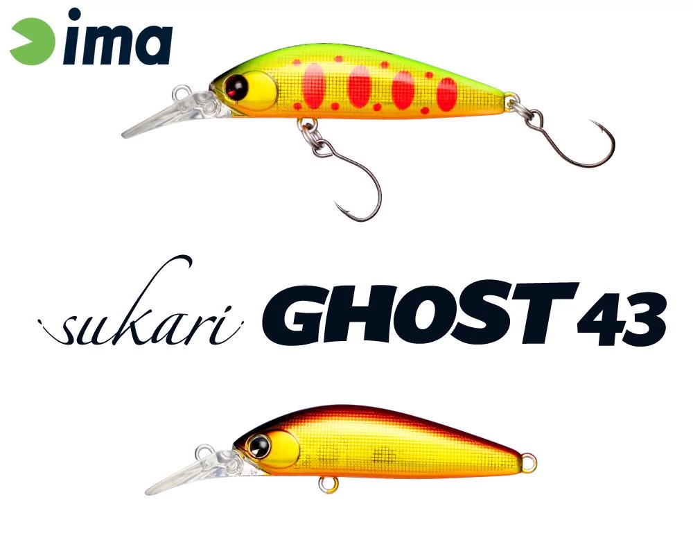 Ima Sukari Ghost 43SU 43mm 2,4g 001 Red Gold wobbler