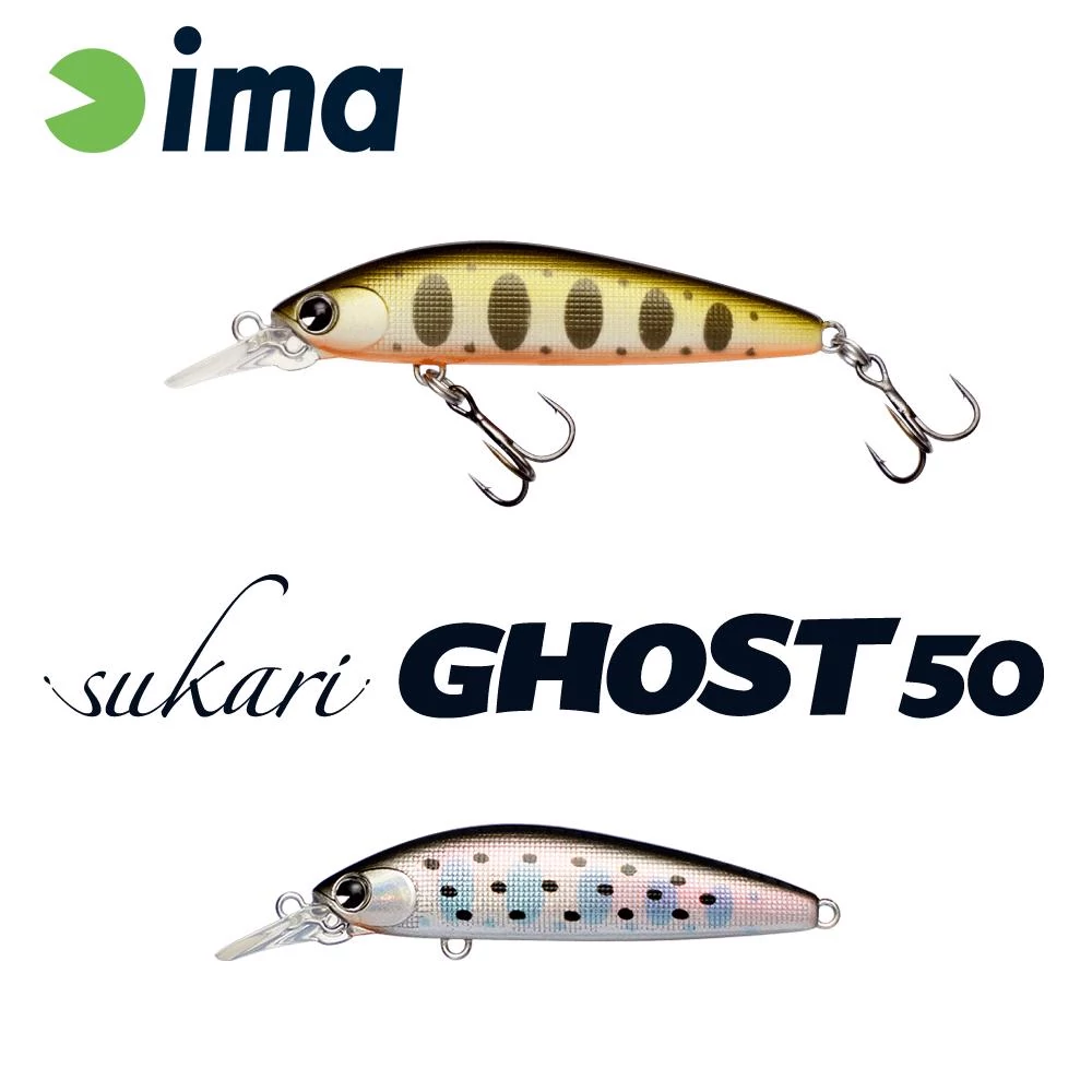Ima Sukari Ghost 50SU 50mm 3.2g 005 Yamame wobbler