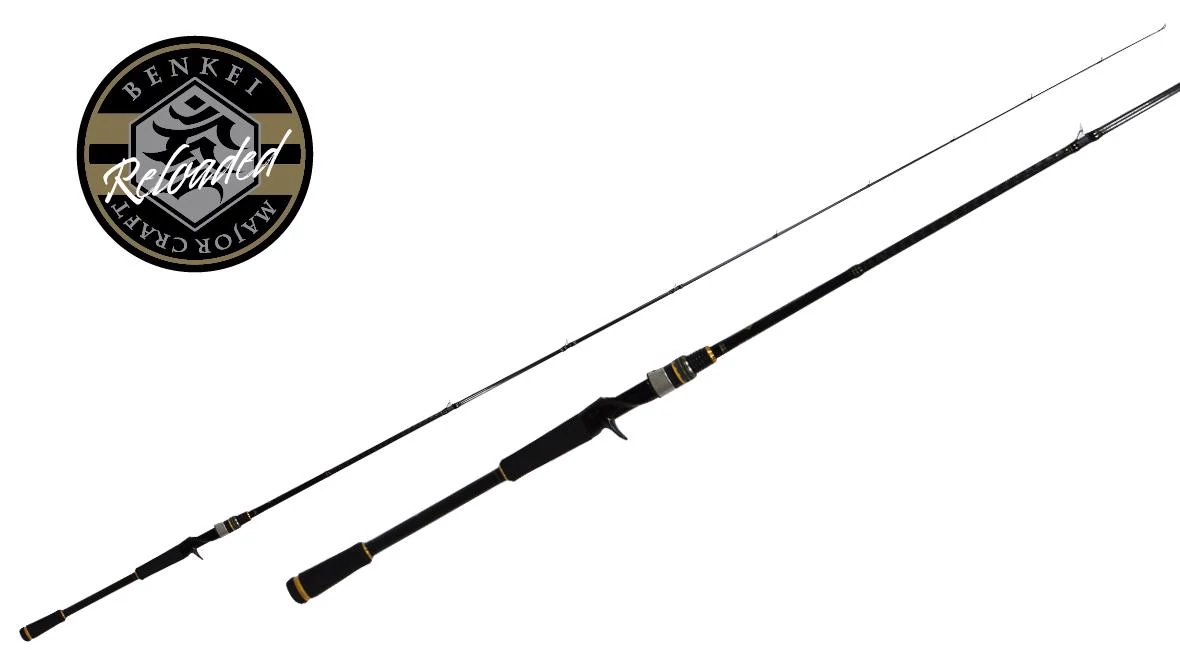 Major Craft Benkei Reloaded Birc-74M Baitcast M,Fast 2,23m 1/4-3/4oz 7-21g egy részes casting pergető bot