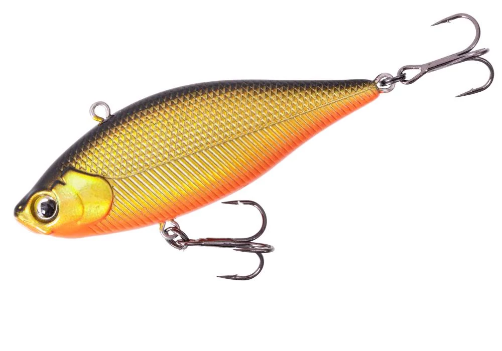 Major Craft Ceana Vib 75 6.5cm 21gr #024 Black Back Gold wobbler