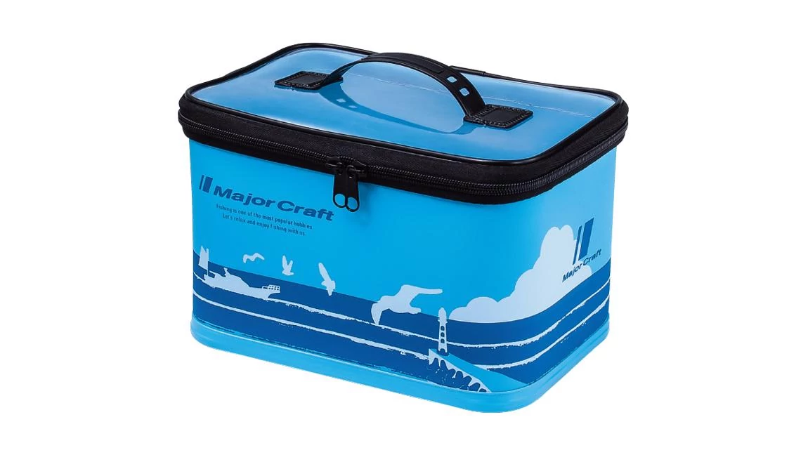 Major Craft Tackle Case MTC-15 szerelékes táska 24*16*17cm Ocean Blue