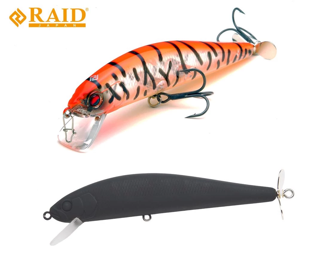 Raid Japan Answer 107mm 14gr 001 All Blacks wobbler