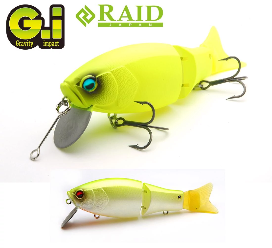 Raid Japan Gi 94mm 35g 011 Pearly Chart wobbler