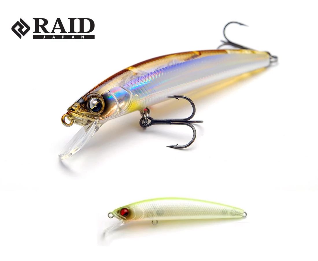 Raid Japan Level Minnow Quik72 72mm 5,2g 011 Pearly Chart wobbler