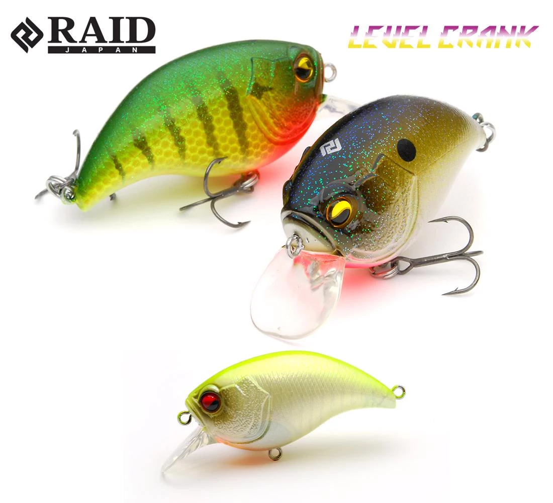 Raid Japan Level Crank 51mm 10,5g 017 Pearly Chart wobbler