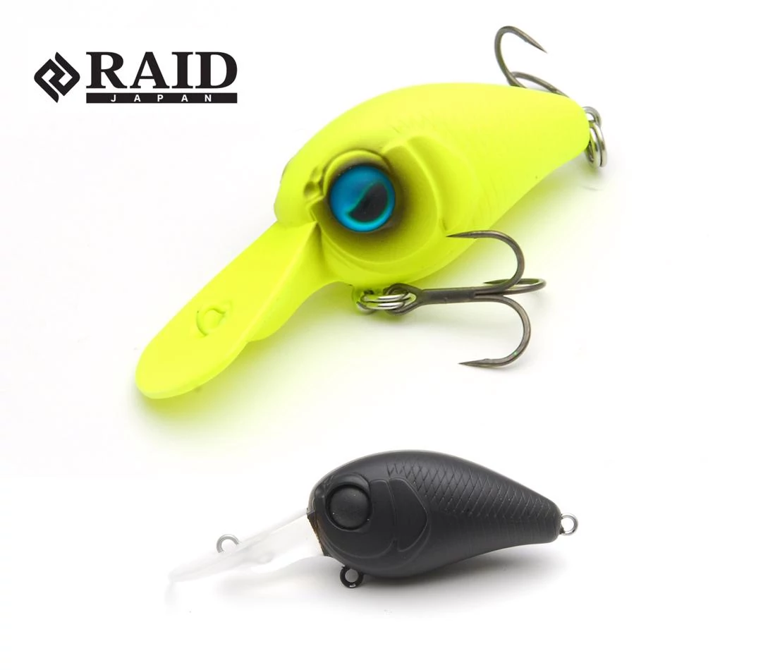 Raid Japan Level Crank Ping 32,5mm 3,5g 003 Kuromame wobbler