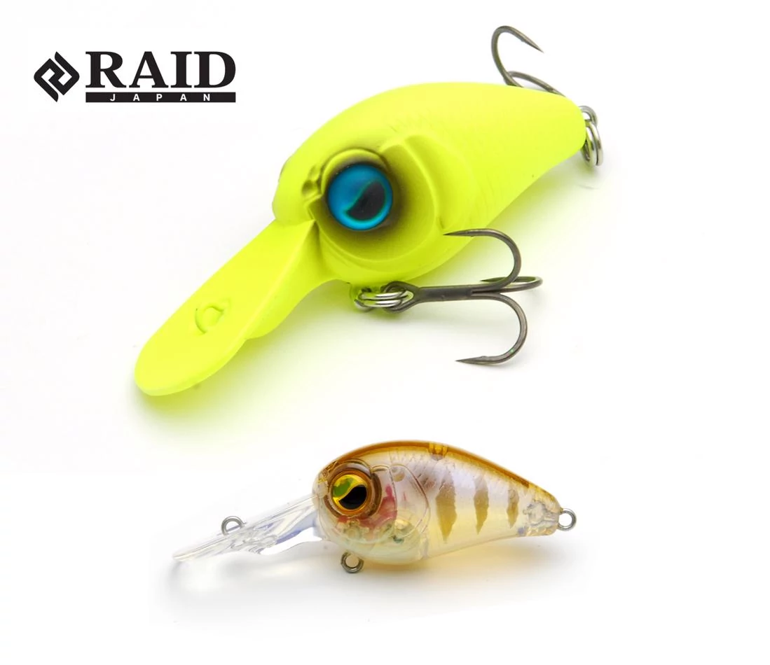 Raid Japan Level Crank Ping 32,5mm 3,5g 008 Sukebe Gill wobbler