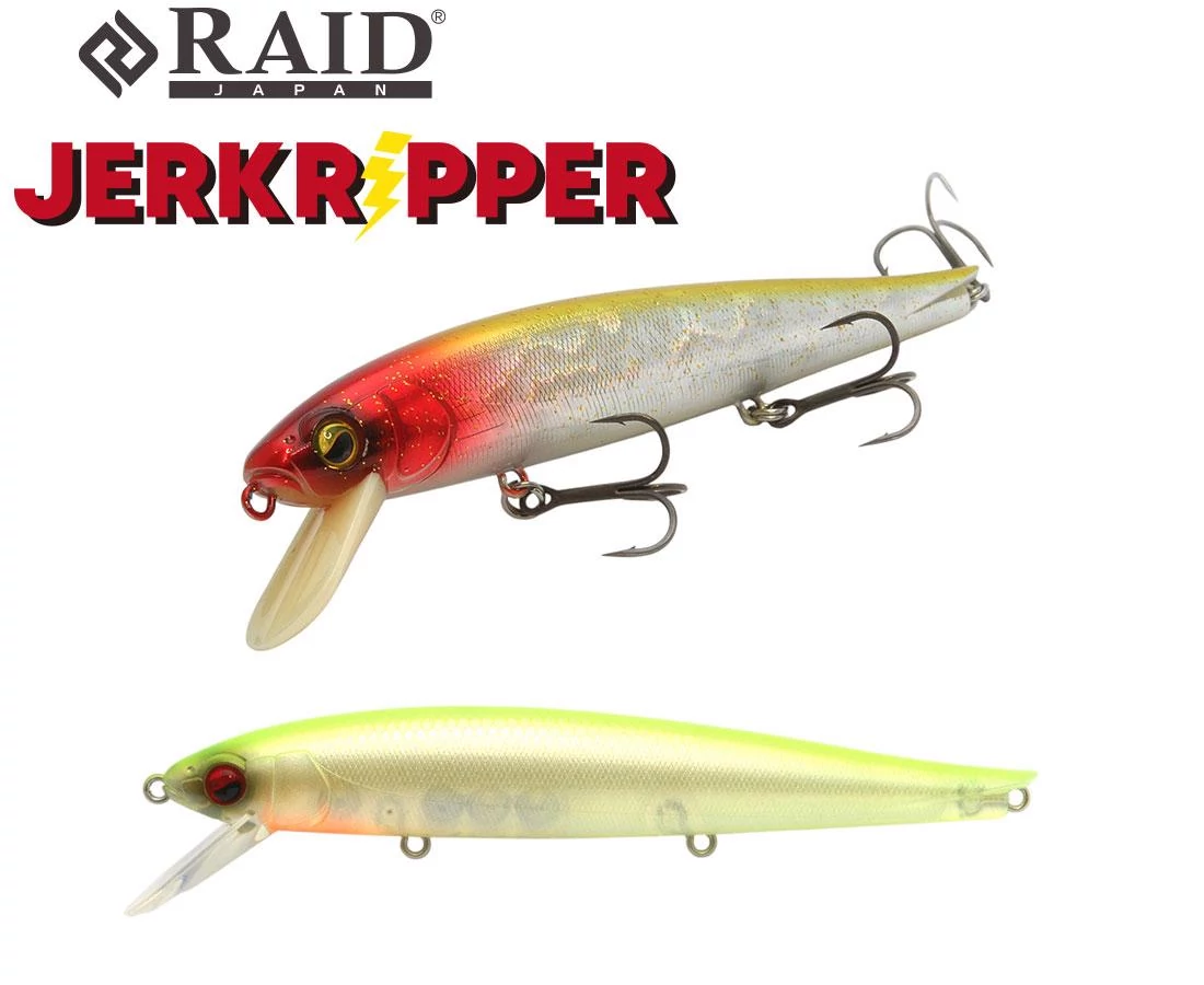 Raid Japan Jerkripper 122mm 17,5g 010 Pearly Chart wobbler