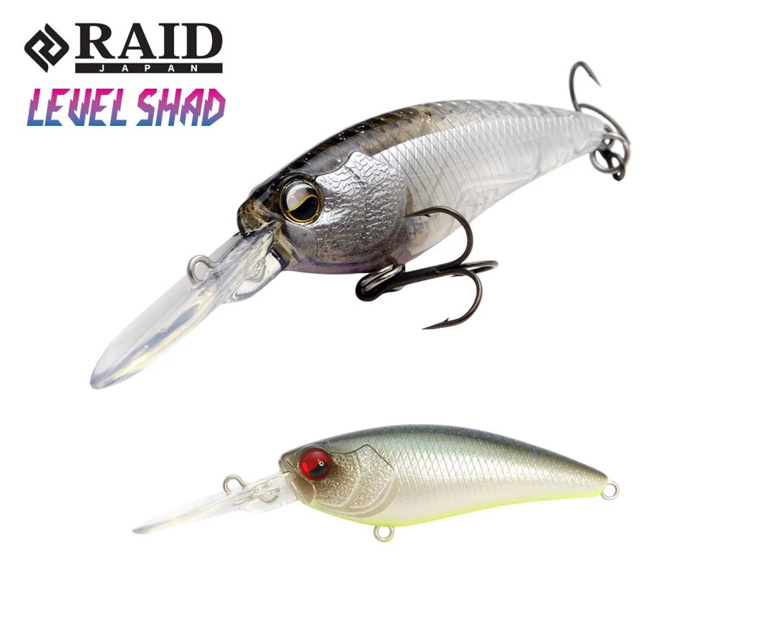 Raid Japan Level Shad 50,3mm 4,3g Su 034 Neon Shad wobbler