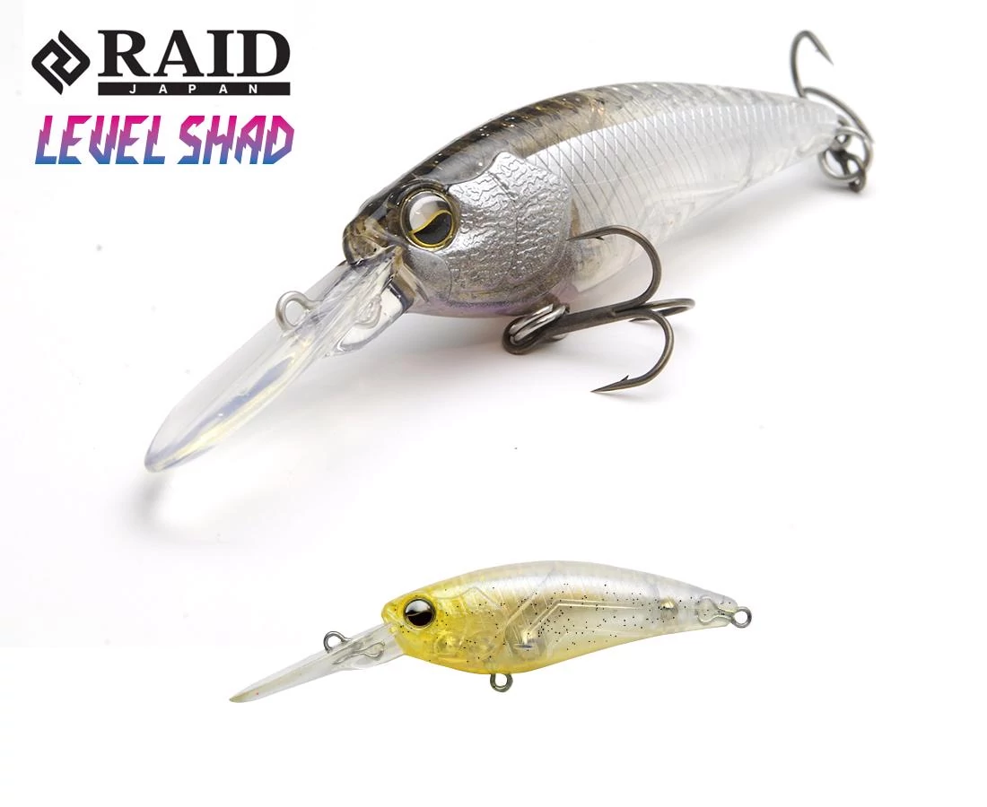 Raid Japan Level Shad 50,3mm 4,3g Su 013 Shirauo wobbler