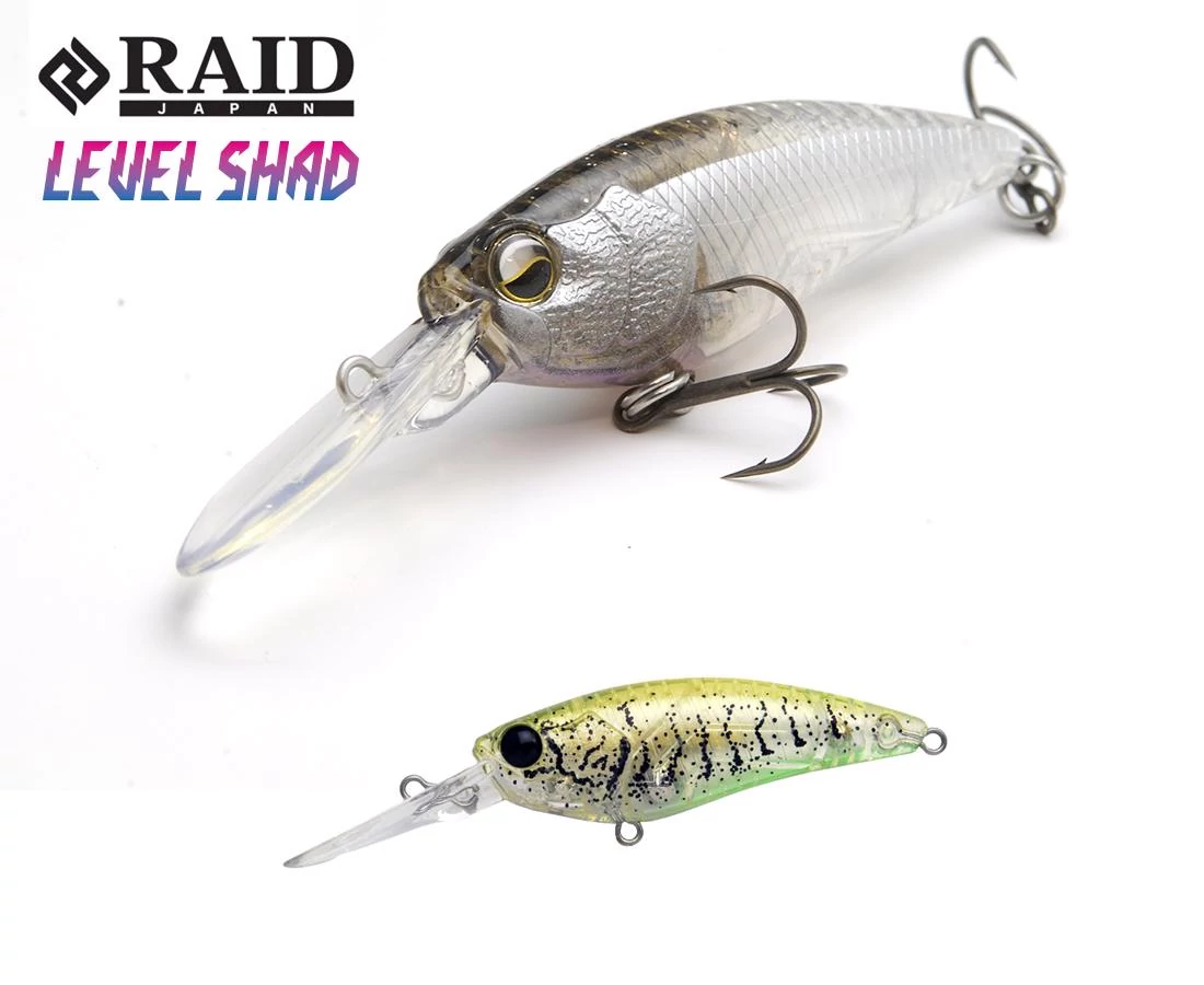 Raid Japan Level Shad 50,3mm 4,3g Su 014 Hige Shrimp wobbler