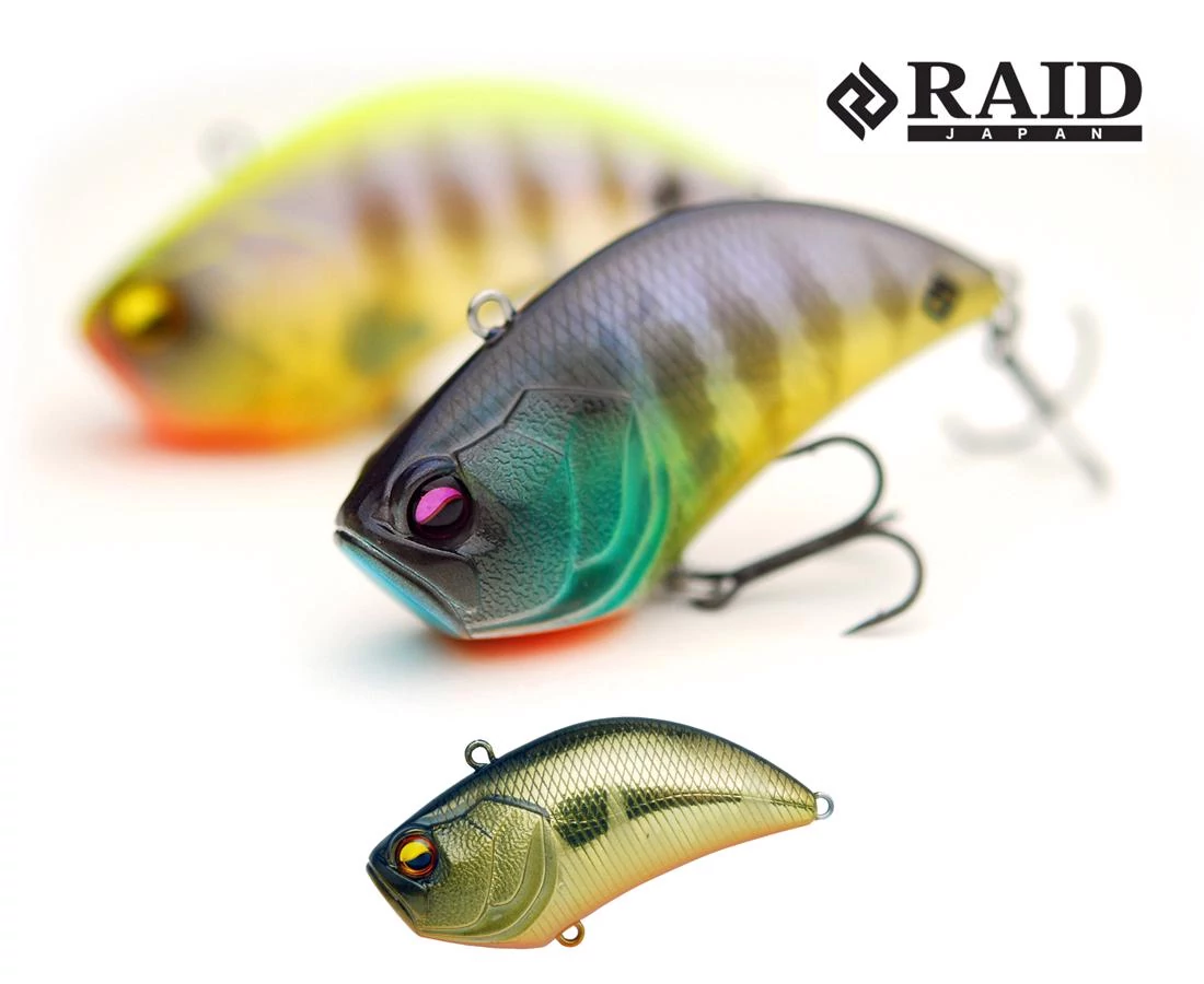 Raid Japan Level Vib 54mm 10,6g 029 Real Kinkuro wobbler