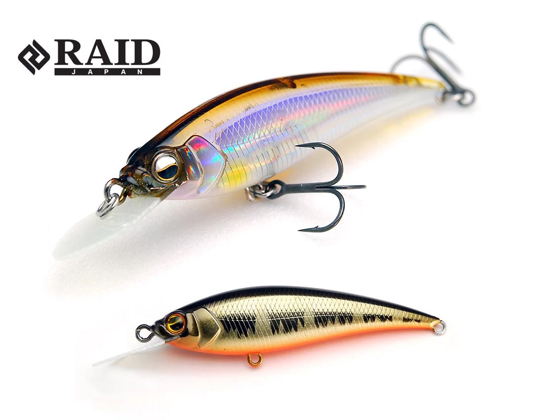 Raid Japan Level Shad Sprinter 68SR 68mm 5,6g 009 Real Kinkuro wobbler