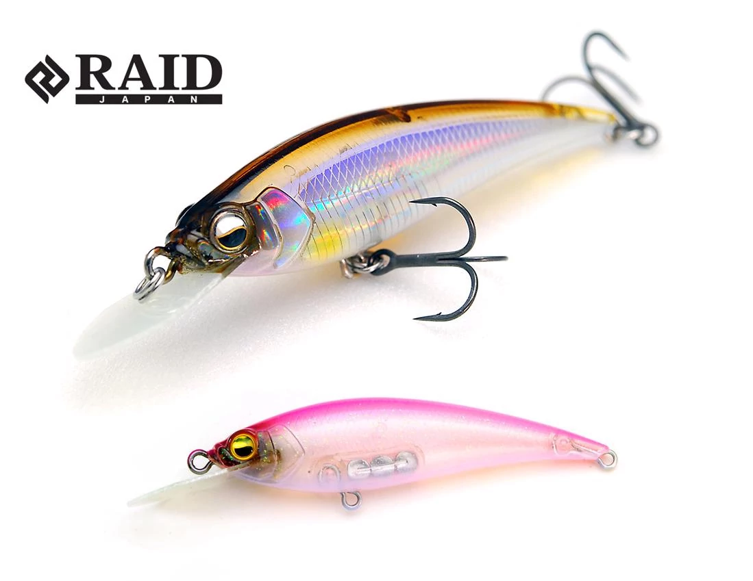 Raid Japan Level Shad Sprinter 68SR 68mm 5,6g 012 Skeleton Candy wobbler