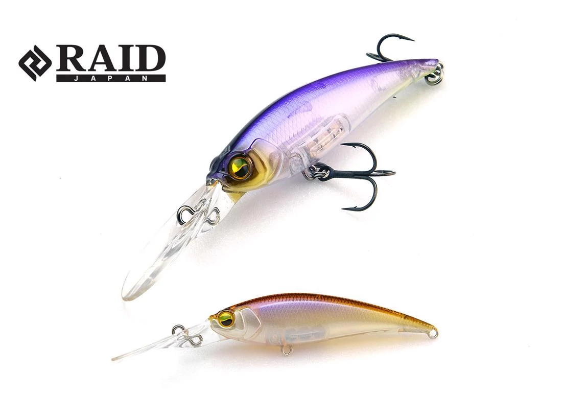 Raid Japan Level Shad Sprinter 68MR 68mm 5,9g 002 Jewel Wakasagi wobbler