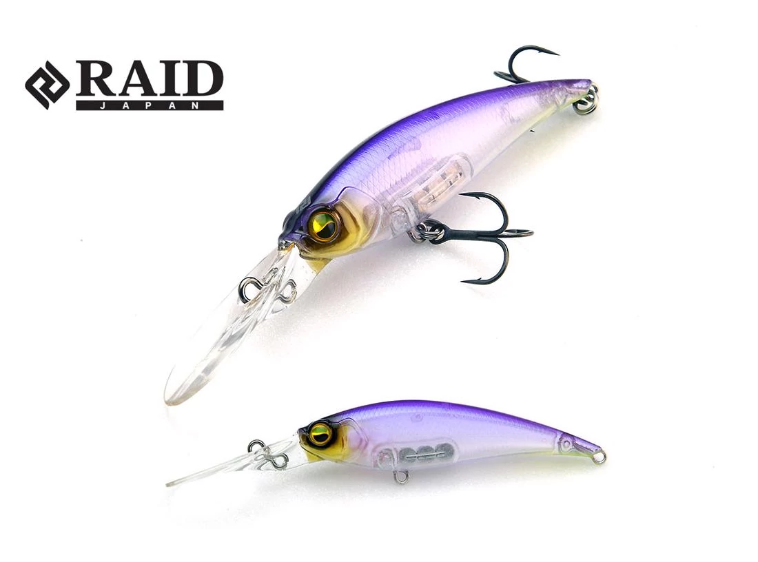 Raid Japan Level Shad Sprinter 68MR 68mm 5,9g 011 Grape Bijin wobbler